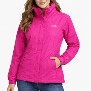 THE NORTH FACE Hyvent Raincoat Jacket Waterproof Breast Cancer Pink Womens Large